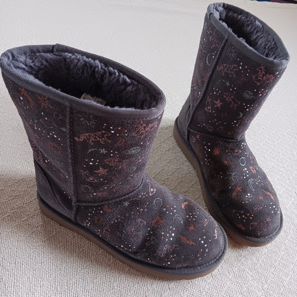 UGG ♡ zodiac suede winter boots celestial star moon - Picture 2 of 12